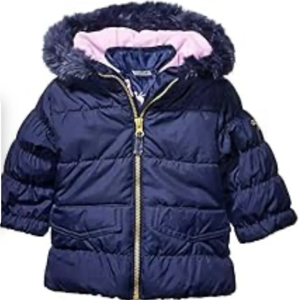 Oshkosh four in one baby girl, hooded coat size 12 months